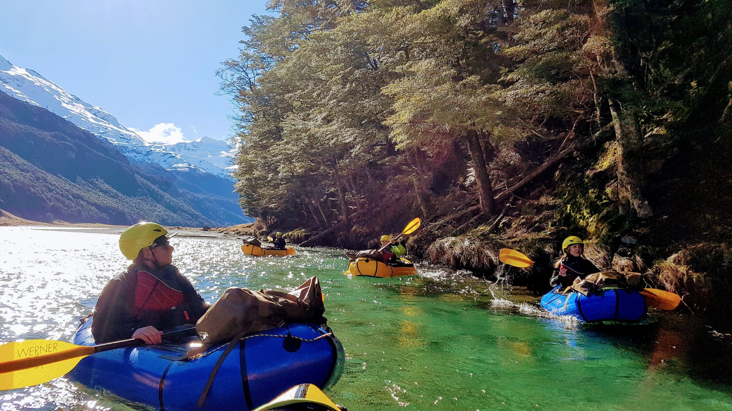 Packrafting Rees River